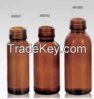 30ml amber glass bottle