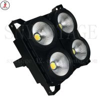 Stage Disco  Blinder Audience 4*100w Led White Warm White  Dj Light