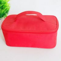 Hot Sale Durable Zipper  Canvas Aluminium Foil Cooler Bag Lunch Bag