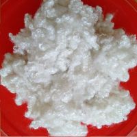 15D hollow cojnugated non-silicon polyester fiber A grade