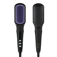  Electric Hair Straightener Brush Comb Fast Ceramic Professional Straightening Irons Hair Brushes