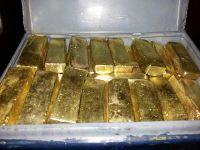 Au Gold bars