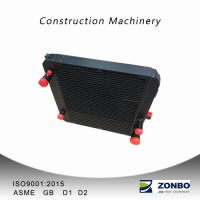 Construction machinery heat exchanger cooler