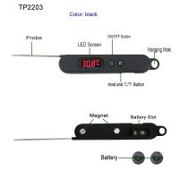 Household Use Cooking Temperature Meter Diagnostic Tool For Food Bbq Kitchen