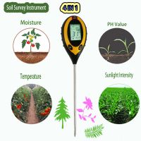 Plant Soil Ph Meters Moisture Light Survey Instrument Temperature Moisture Tester