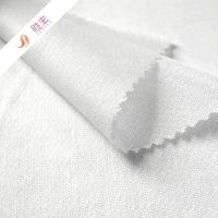 Circular knitted fusible interlining