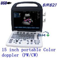 15 inch portable Color Doppler Ultrasound Scanner (PW/CW)