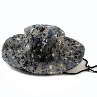 Round Bucket Hat Outdoor Mountaineering Fishing Camouflage Bonnet Jungle Caps