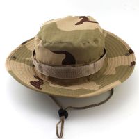 Round Bucket hat outdoor mountaineering fishing camouflage bonnet jungle caps