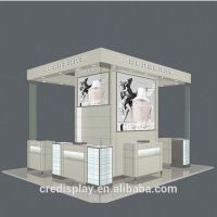 supermarket shopping mall store costomlized size logo Cosmetic Display Case