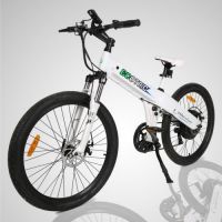 Classic EcoTric White 36V 500W Electric Mountain Bicycle Pedal Assist 26" lithium battery