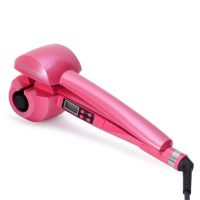 LCD Automatic Hair Curler Ceramic Curling Iron, Wing Salon Rollers Hair Care Steamer Spiral Tools  LH139