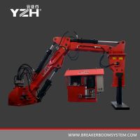 Fixed Hydraulic Rock Breaker Boom Systems For Underground Mining
