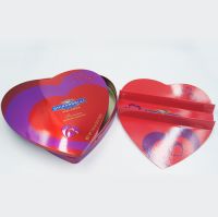 Heart-shape Chocolate Tin Box Factory In China