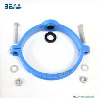 Standard Cast Iron Saddle Clamp For Pvc Or Pe Pipes