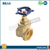 Nsf Approved Female Thread Brass Stem Gate Valve