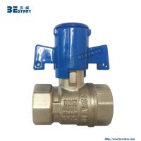 water meter lockable water valve with T handle