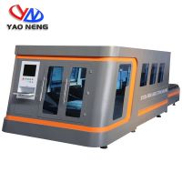 3000W Raycus / IPG Fiber laser cutting machine exchange table Cover