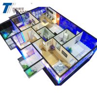 Beautiful architectural model , interior building model 