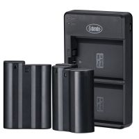 Sidande EN-EL15 ENEL-15 Dual Battery Charger Kit 