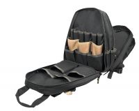 Tool Backpack With 48 Pockets And Padded Back Support