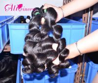 Virgin Human Hair Weaves(straight, Spiral Curly, Water Wave, Loose Wave)