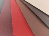 Sheep skin and non-woven backing bottom Artificial PVC leather for cars
