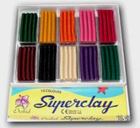 Orchid Super Clay 10 Colors Brand Modeling Clay for Children