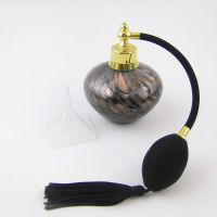 100ml antique handmade empty perfume spray glass bottle with bulb pump wholesale