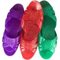 Female slipper, three colours