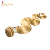 Best Selling 100% Remy Human Hair Brazilian Hair Bundles Hair Weave Color #613 Body Wave