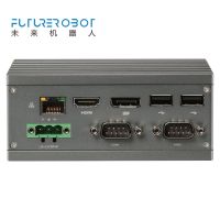 Future Robot F2 x86 N3350/N4200/J4205 HDMI+DP 3LAN 1SD 4COM 4USB Modular Fanless Mini PC Wide Temp IPC, Soft Route