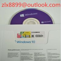 Windows 10 Pro/Windows 10 Home 32/64 Bit OEM Sticker, DVD Packaging Italian