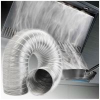 4 inch semi rigid aluminum flexible duct for kitchen