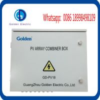 1000V Solar Distribution Box PV Array 12 String DC Combiner Box