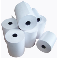 100% Pure Wood Thermal Paper POS Machine Usage Thermal Paper Roll 80*80 Cash Register Paper Rolls BPA Free ATM Roll