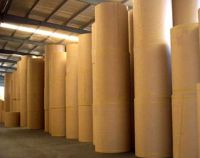 Kraft paper roll brown paper roll for making sofa sample