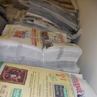 Waste Tissue Paper Scraps, Kraft Paper Scrap, Newspaper Scrap 