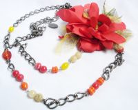 flower necklaces