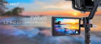 FEELWORLD FW568 5.5 Inch 4K DSLR Camera Field Monitor IPS Full HD 1920x1080 Support HDMI Input Output Tilt Arm Power Output