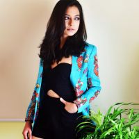 Blue Dancing Goddess Blazer