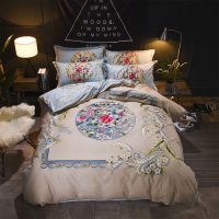 Beauty and Classics Bedding Sets Comforter/Duvet Cover 4pc 100% Cotton Queen Size