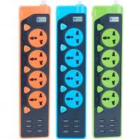 5V 3.4A Multi USB 4 Gang Smart Power Strip