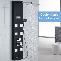 Wholesale Bathroom 304 Stainless Steel Shower Panel with 1 Year Warranty