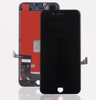 Black LCD screen with digitizer assembly replacement for iPhone 8 Plus