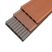 Customized outdoor wood plastic composite WPC decking for garden