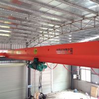 16t electric hoist double lifting speed single girder bridge crane