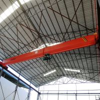 3t electric hoist single girder bridge overhead crane