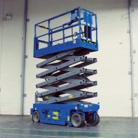 6-18 meters mobile hydraulic self propelled   scissor   lift   for high-altitude   