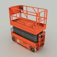 Movable hydraulic mobile electric   scissorlift